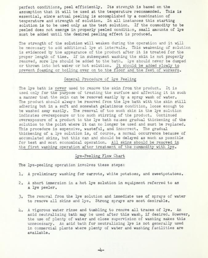 How Did We Can? Lye Peeling of Products for Canning