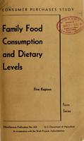 Family Food Consumption and Dietary Levels Cover.jpg