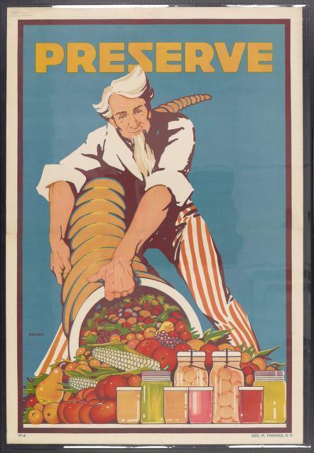 War poster titled Preserve