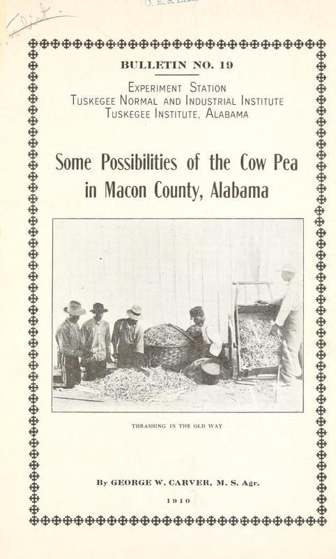 Some Possibilities of the Cow Pea in Macon County, Alabama cover.jpg