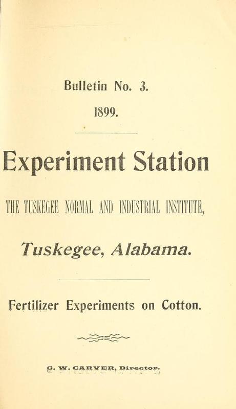 Fertilizer Experiments on Cotton