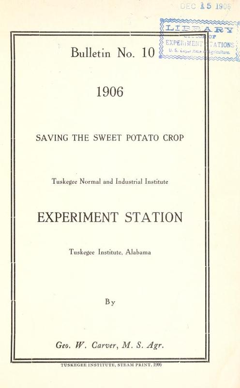 Cover of Saving the Sweet Potato Crop