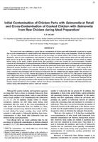 Initial Contamination of Chicken Parts with Salmonella at Retail and Cross-Contamination of Cooked Chicken with Salmonella from Raw Chicken during Meal Preparation.jpg