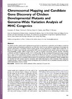 Chromosomal Mapping and Candidate Gene Discovery of Chicken Developmental Mutants and Genome-Wide Variation Analysis of MHC Congenics.jpg