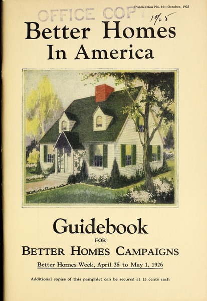 Cover Art  for Better Homes in America Guidebook