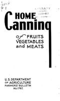 Home Canning of Fruits, Vegetables and Meats 1.jpg