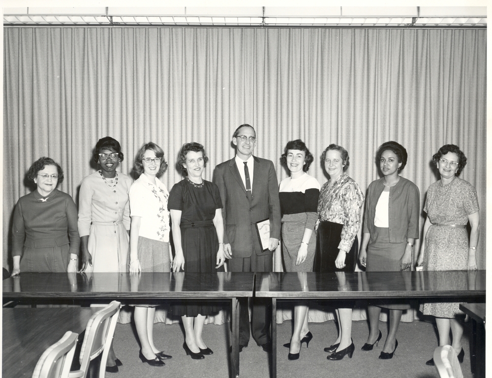 Photograph of the Agricultural and Rural History Section, about 1963. 