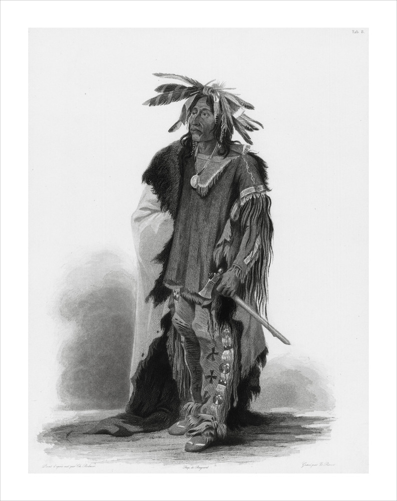 Tableau 8: Wahk-ta-ge-li, A Sioux Warrior