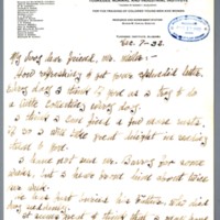 Letter from G.W. Carver to Mr. [Paul R. ] Miller - page 1