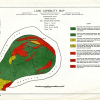 Land capability map, Bearskin Lake