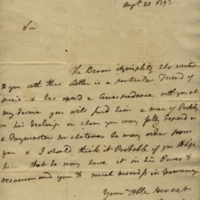 Banks to Marshall, August 28, 1793