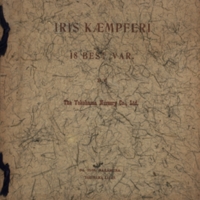 Iris Kaempferi 18 Best Var., Front Cover