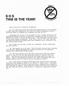 Thumbnail for the first (or only) page of SOS: This Is The Year.