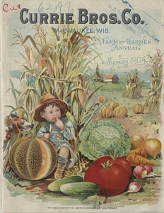 Thumbnail for the first (or only) page of Currie Bros. Co. Farm and Garden Annual.