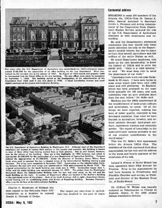 Thumbnail for the first (or only) page of <em>USDA</em> Centennial Edition.
